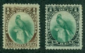 Guatemala #15-16  Mint  Scott $40.00   No Gum