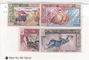 Laos, #77-80, mint set
