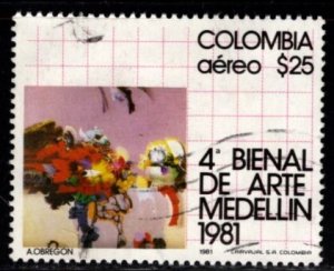 Colombia - #C703 4th Biennial Arts Show   - Used