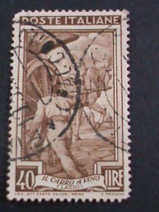 ​Italy Stamp: Very Old antique used Stamp set #3 Rare- very hard to find.