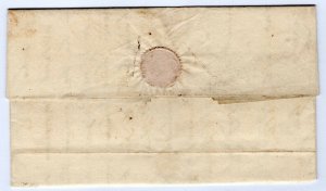 GB WALES Cover *NEATH* UDC Manuscript *Pd*7 Cardiff 1831{samwells-covers}PE269 