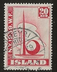 Iceland ^ Scott # 213 - Used