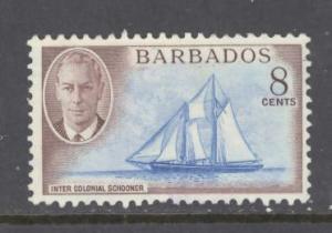 Barbados Sc # 221 used (RS)