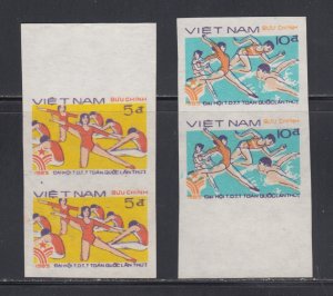 North Vietnam  1549-50  imperf prs    mnh      cat  $80.00