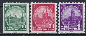 Germany DDR 291-93 MNH 1950 issue (ak2868)
