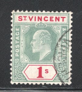 St. Vincent, Scott #86   VF, Used,  CV $17.50  ..... 6050047