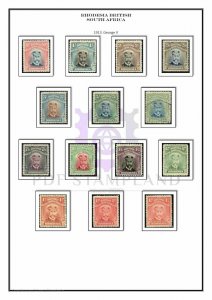 British Colonies and Territories 1859-2017 (4 albums) PDF STAMP ALBUM PAGES