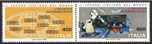 Italy 1983 MNH Stamps Scott 1539a Cars Motor Industry