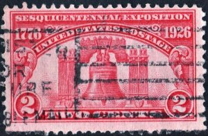 SC#627 2¢ Liberty Bell Issue (1926) Used