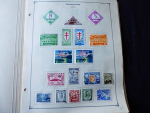 Philippines 1960-1973 Stamp Collection on Scott International Album Pages