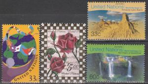 United Nations #752-5 MNH  CV $10.35 (A4314)