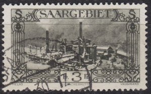 GERMANY Saar [1926] MiNr 0120 ( O/used )
