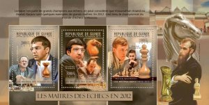 Guinea 2012 - The Master in Chess in 2012 (B. Gelfand, V. Anand, V. Kramnik).