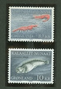 Greenland #136/137  Single