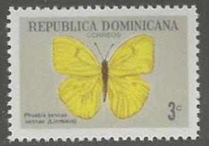 DOMINICAN REPUBLIC  SC  #  624      MNH