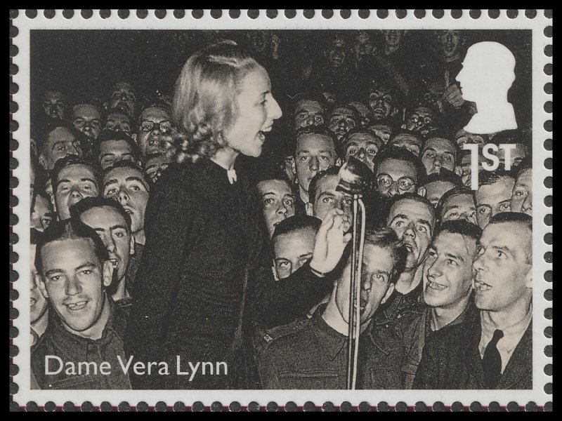 GB Valour and Victory Dame Vera Lynn #3 1st single MNH 2025
