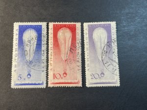 RUSSIA # C37-C39--USED----COMPLETE SET----AIR-MAIL----1933