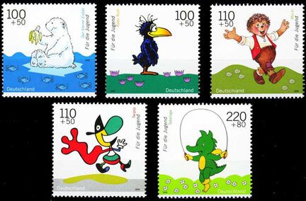 Scott #B850-4 Cartoons MNH