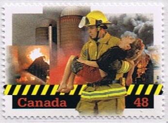 Canada Mint VF-NH #1986 Volunteer Firefighters