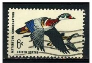 USA 1968 - Scott 1362 used  - 6c, Waterfowl conservation