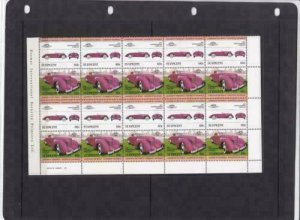 st vincent cars se-tenant mint never hinged part stamps sheet  ref r15095