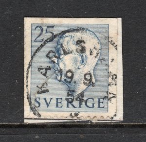 Sweden Scott#  424  single used on paper