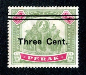 347BCX Perak 1900 Scott# 68 m no gum