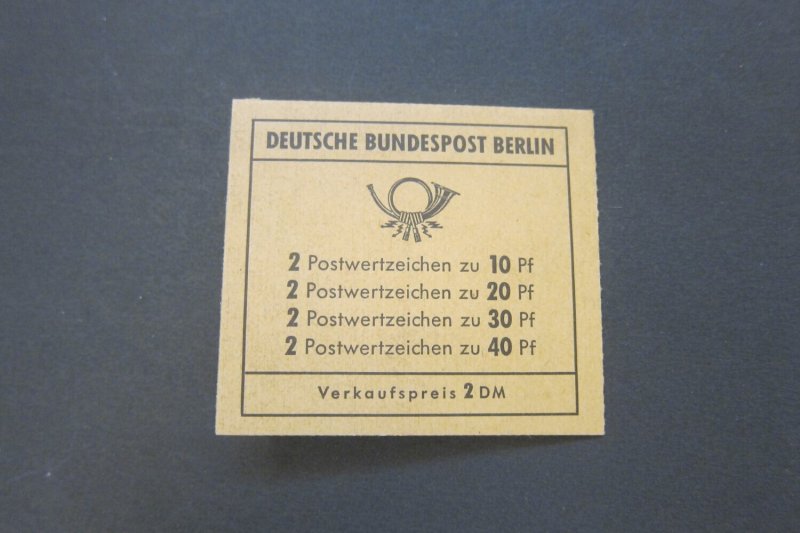Germany 1971 Sc 1075c Booklet