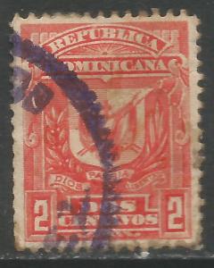 DOMINICAN REPUBLIC 89 VFU ARMS 443B