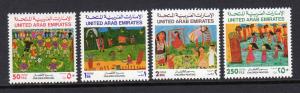 UAE United Arab Emirates #397-400 Mint Never Hinged F377