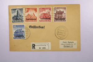 Luxembourg 1941 - Registered Mail - F54720