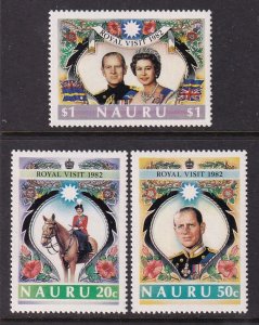 Nauru 257-259 MNH VF