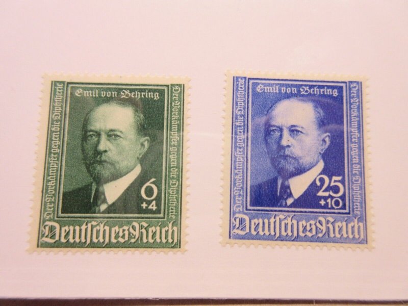 GERMANY Scott  B186-B187  MINT NEVER HINGED  Lot-10*  Cat $11.50