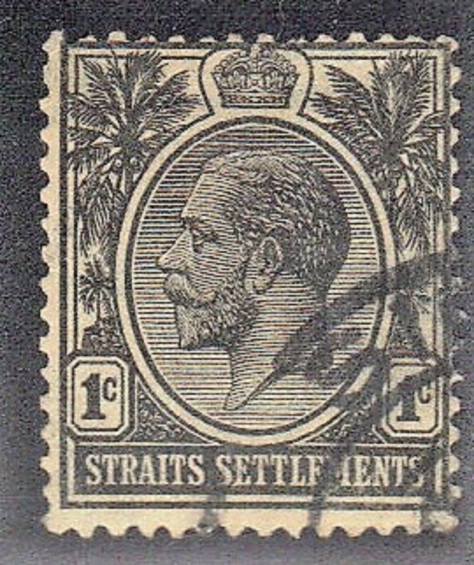 MALAYA, STRAITS SETTLEMENT SCOTT #150 USED 1c 1918