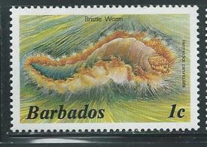 Barbados #640  Sea Creature  (MNH) CV $0.90