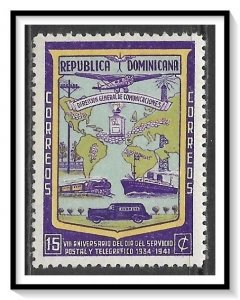 Dominican Republic #382 Posts & Telegraphs MH