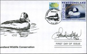 2003 Newfoundland Bufflehead Wildlife by S R Meline