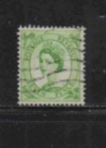 GREAT BRITAIN #363 1958 7p QEII F-VF USED a