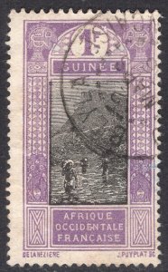 FRENCH GUINEA SCOTT 96