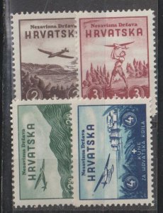 Croatia  SC B7-10 Mint Never Hinged