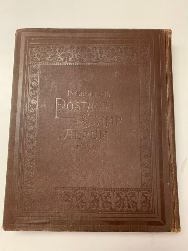 SCOTT INTERNATIONAL POSTAGE STAMP ALBUM 1899 EDITION – 418632