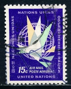 United Nations - New York #C11 Single Used