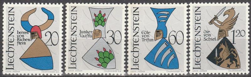 Liechtenstein #411-4  MNH  (S5935L)