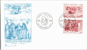 Vatican City, Worldwide First Day Cover