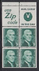 1278b Jefferson booklet pane