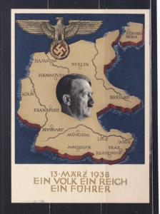 German Nazi Postal Card