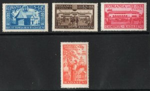 Thematic stamps ROMANIA 1944 RADESENI CULTURE 1639/42 mint