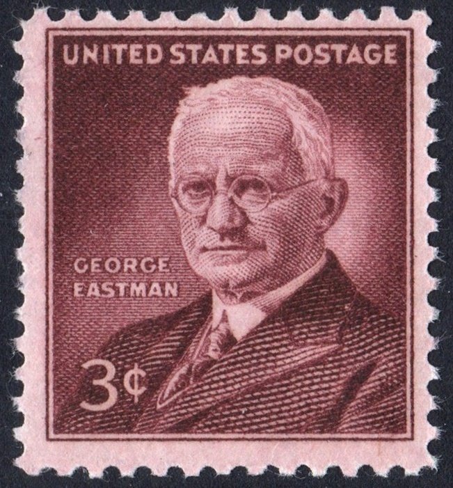 SC#1062 3¢ George Eastman Single (1954) MNH