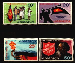 Jamaica Unused Hinged Scott 446 - 449