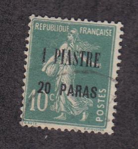 French Offices in Turkey Scott# 43 Used